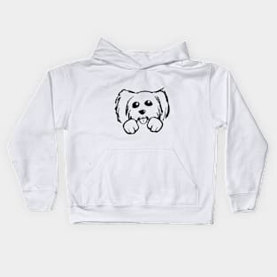 I Love my Dog Kids Hoodie